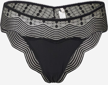 ETAM Stringit 'ENVERGURE' värissä musta: etupuoli