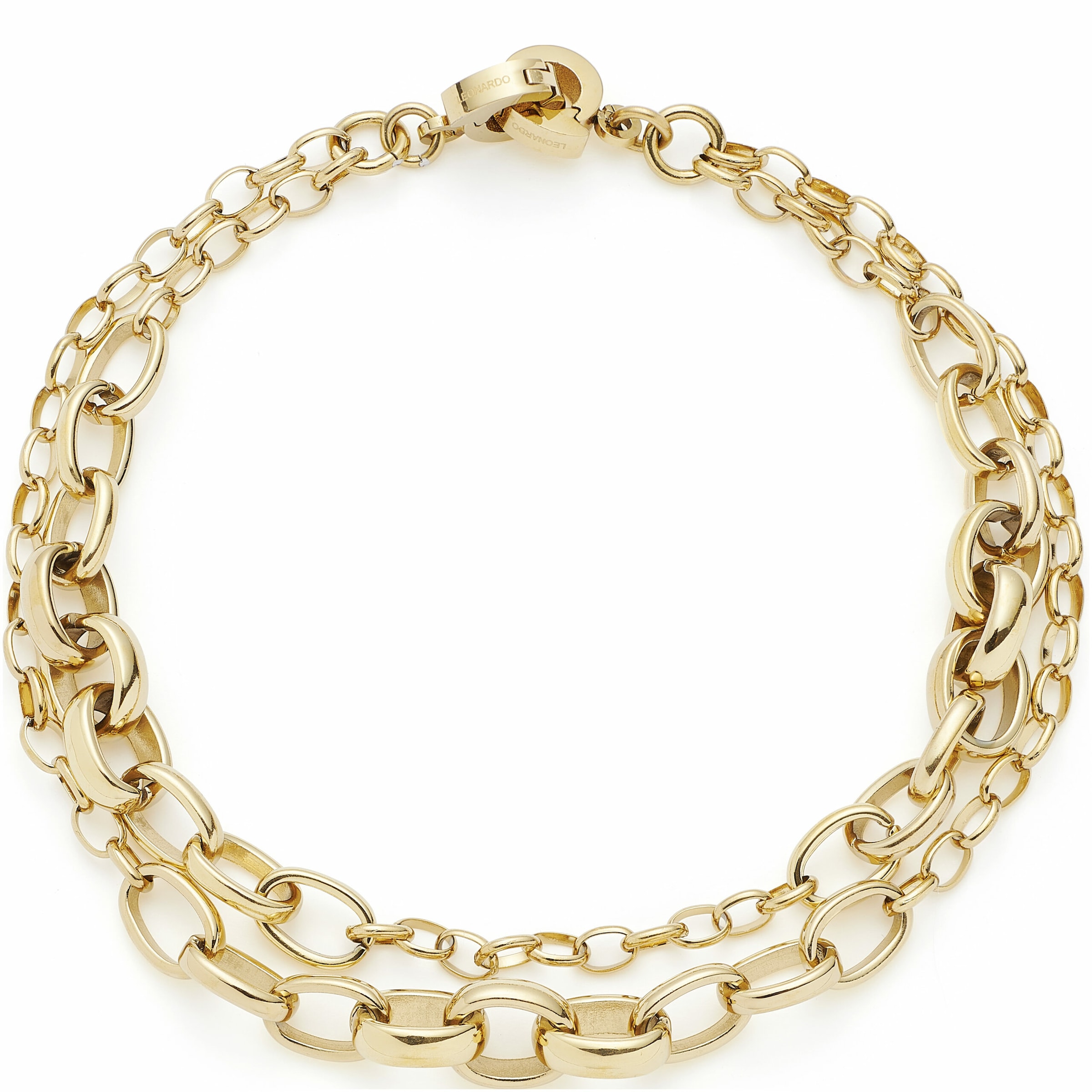 LEONARDO Armband in Gold: Vorderseite