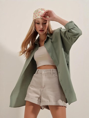 Camicia da donna di Bigdart in verde