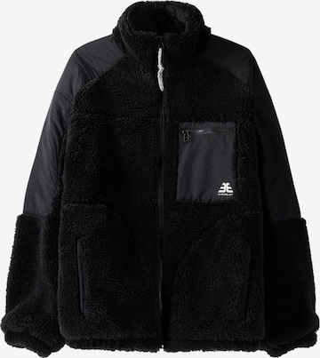 Bershka Between-Season Jacket in Black: front