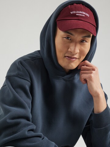 Abercrombie & Fitch Sweatshirt 'ESSENTIAL' in Blue