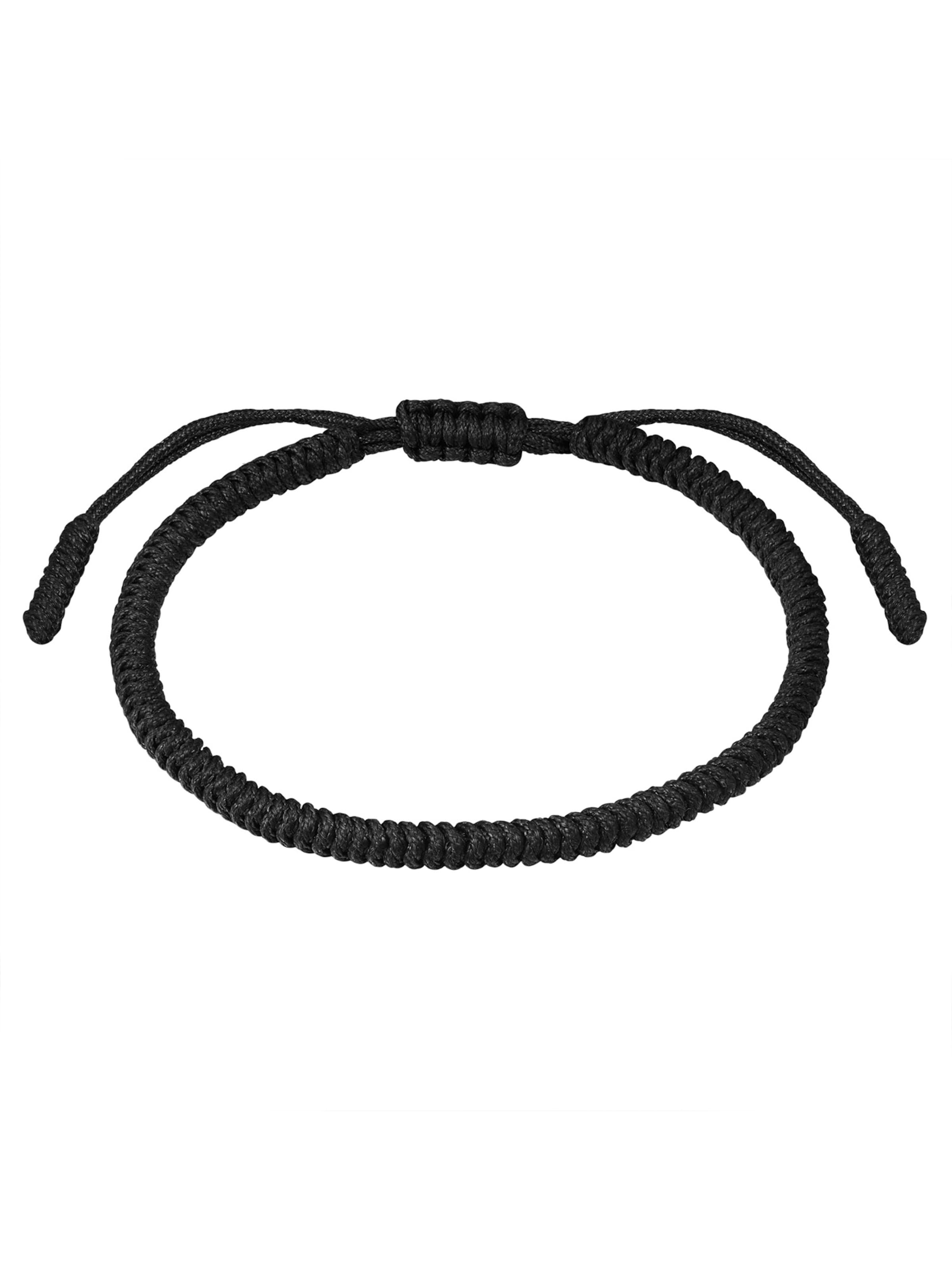 True Rebels Bracelet in Black: front
