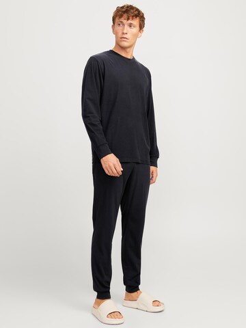 JACK & JONES Pajamas long 'JACSOLID' in Black