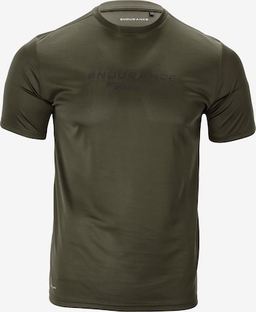 ENDURANCE Performance Shirt 'Dipat' in Green: front