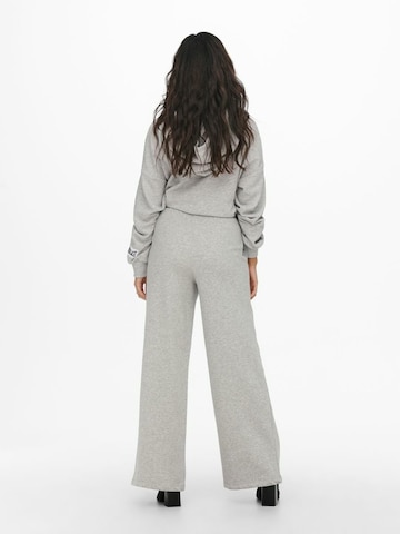 Wide Leg Pantalon ONLY en gris