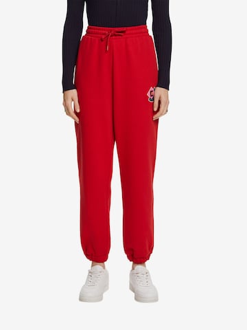 Regular Pantalon ESPRIT en rouge : devant