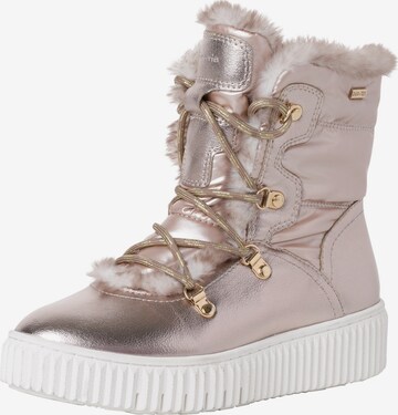 TAMARIS Snow boots in Pink: front