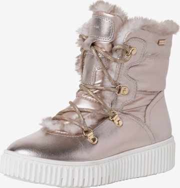 TAMARIS - Botas de neve em rosa: frente