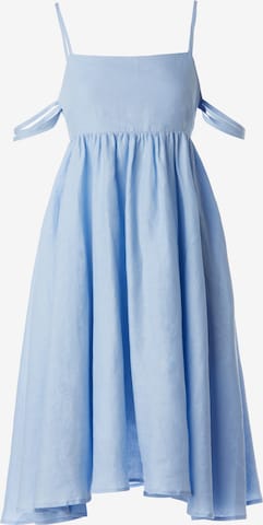 KAN Καλοκαιρινό φόρεμα 'CLEMATIS' σε μπλε: μπροστά