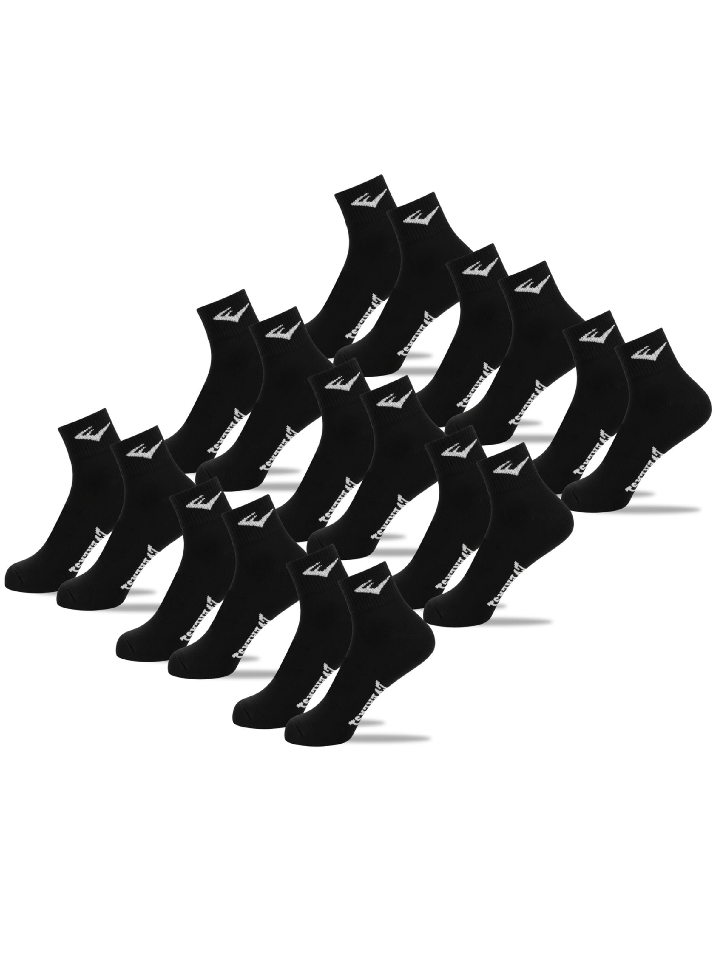 Everlast Socks in Black: front
