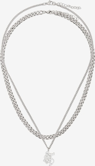 Pull&Bear Łańcuszek 'STWD' w kolorze srebrnym, Podgląd produktu