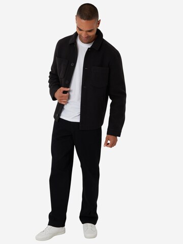 Threadbare Jacke 'Santo' in Schwarz