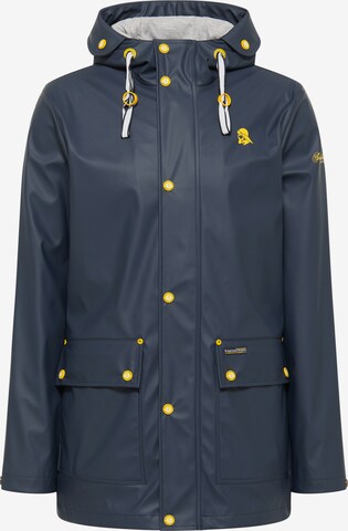 Schmuddelwedda Between-season jacket in Blue: front