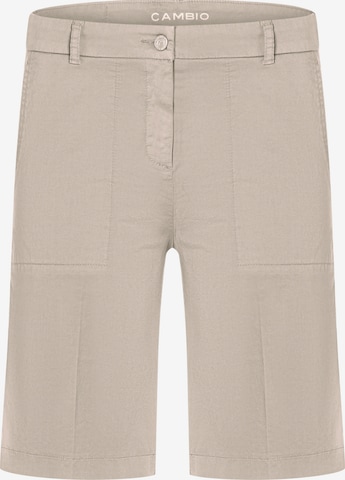 Regular Pantalon 'Stella' Cambio en beige : devant