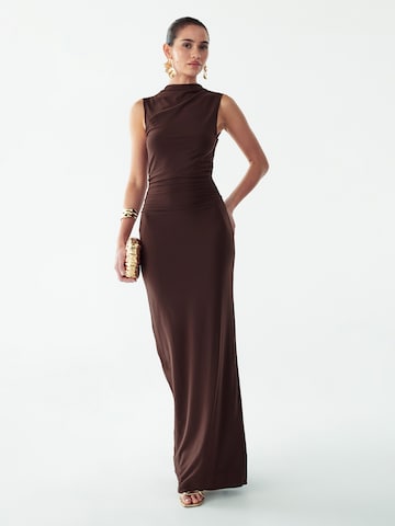 BWLDR Kleid  'LYRAH' in Braun