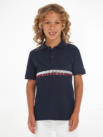 T-Shirt TOMMY HILFIGER en bleu : devant