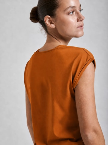 SPORTKIND - Camiseta funcional 'Loose Fit' en marrón