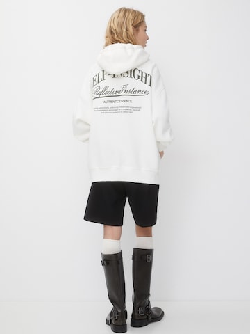 Pull&Bear Sweat jacket in White