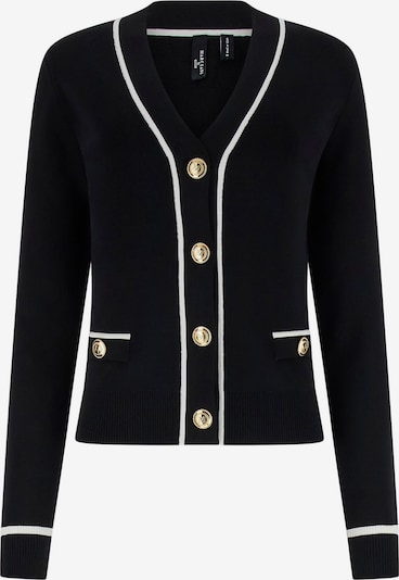 GUESS by Marciano Kardigan 'Noemi' u crna / bijela, Pregled proizvoda