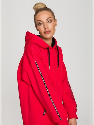 made of emotion - Sudadera 'M696' en rojo