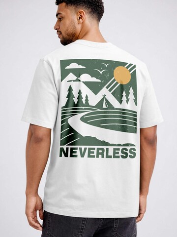 Neverless Shirt 'Outdoor Feeling' in White