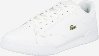 LACOSTE Sneakers laag 'Twin Serve' in de kleur Groen / Rood / Wit, Productweergave