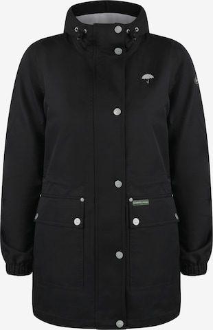 Schmuddelwedda Weatherproof jacket in Black: front