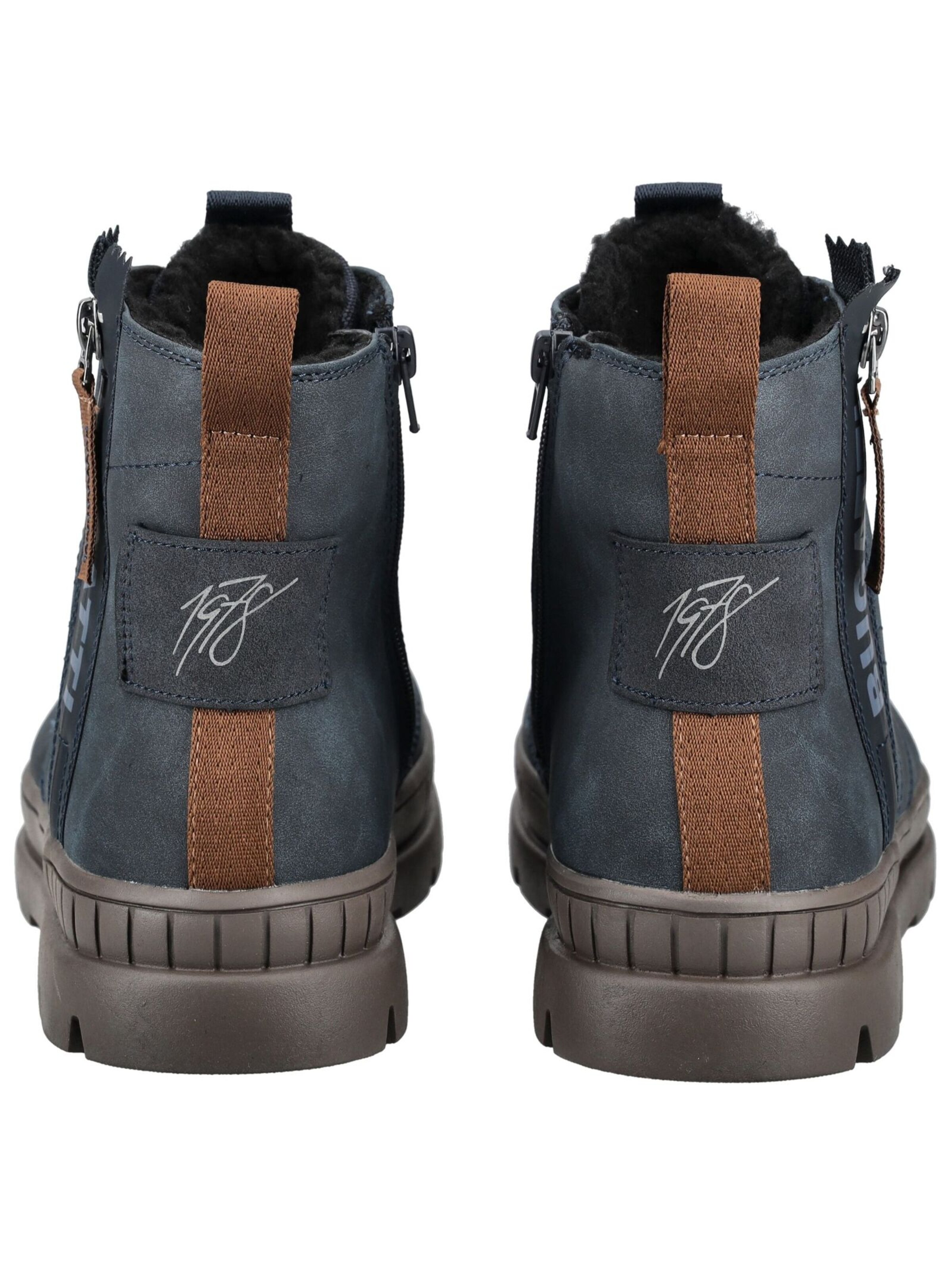 bugatti Μπότες με κορδόνια σε μπλε