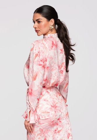 Ombre Blouse in Roze