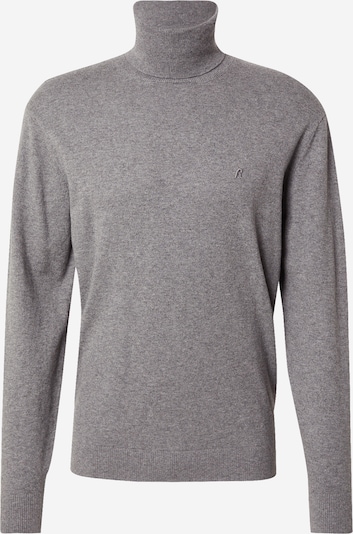 REPLAY Pulover 'Mesh' u siva, Pregled proizvoda