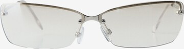 Bershka Sonnenbrille in Silber: predná strana