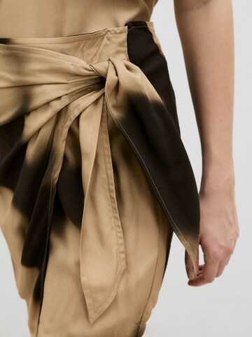 EDITED Spódnica 'Iris' w kolorze brązowy