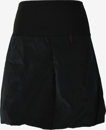 dunkle design Rock 'Ballonrock Feincord' in Schwarz: Vorderseite