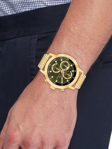 TOMMY HILFIGER - Reloj analógico 'Rocky' en oro