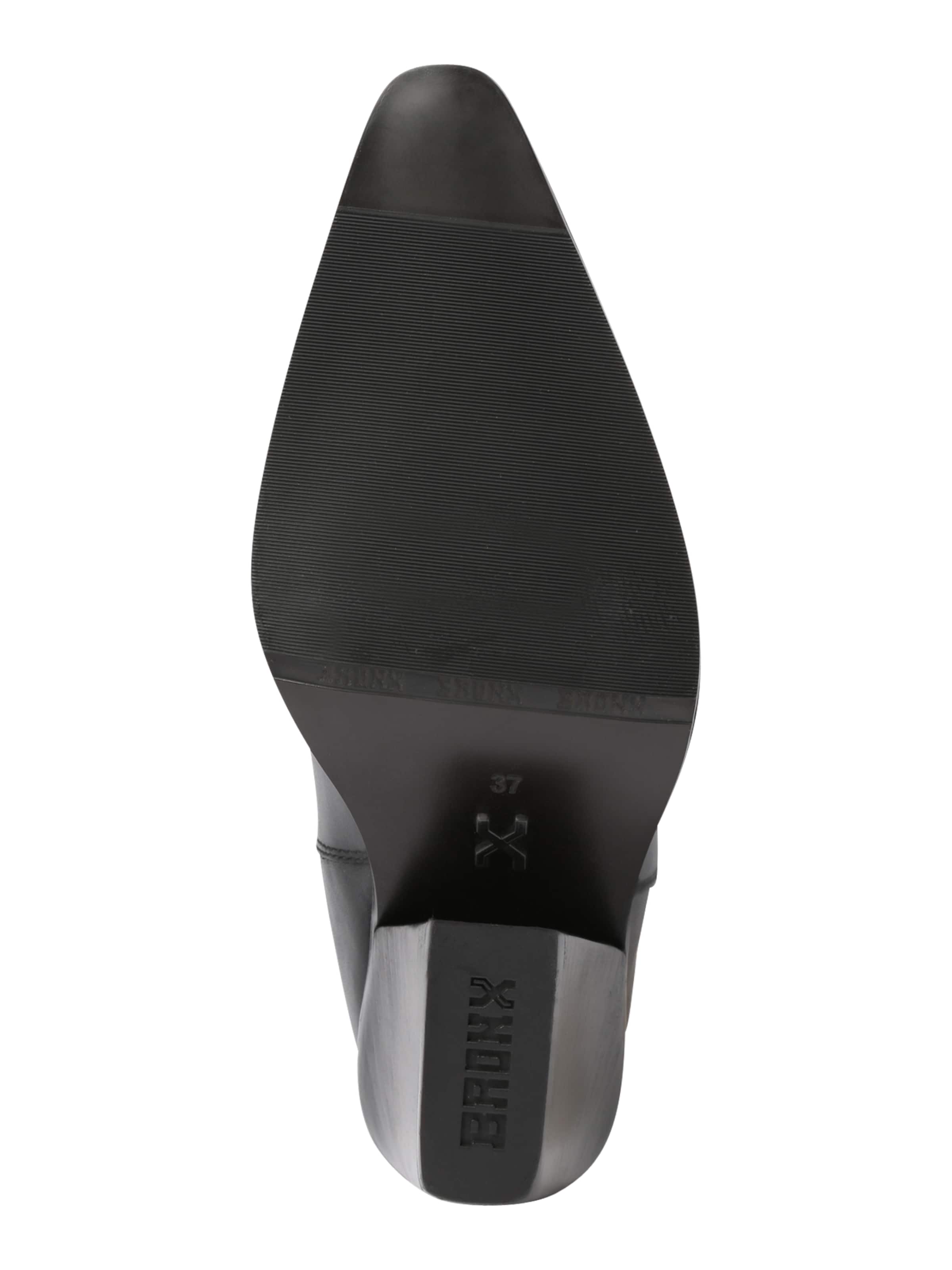 BRONX Cowboystövel 'New-Kole' i svart