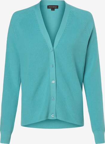 Franco Callegari Knit Cardigan in Blue: front