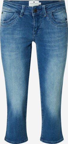 FREEMAN T. PORTER Slimfit Jeans 'Kamelia' in Blauw: voorkant