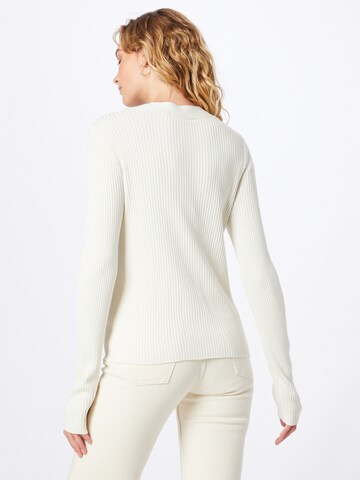 Pull-over 'Tana' Peppercorn en blanc