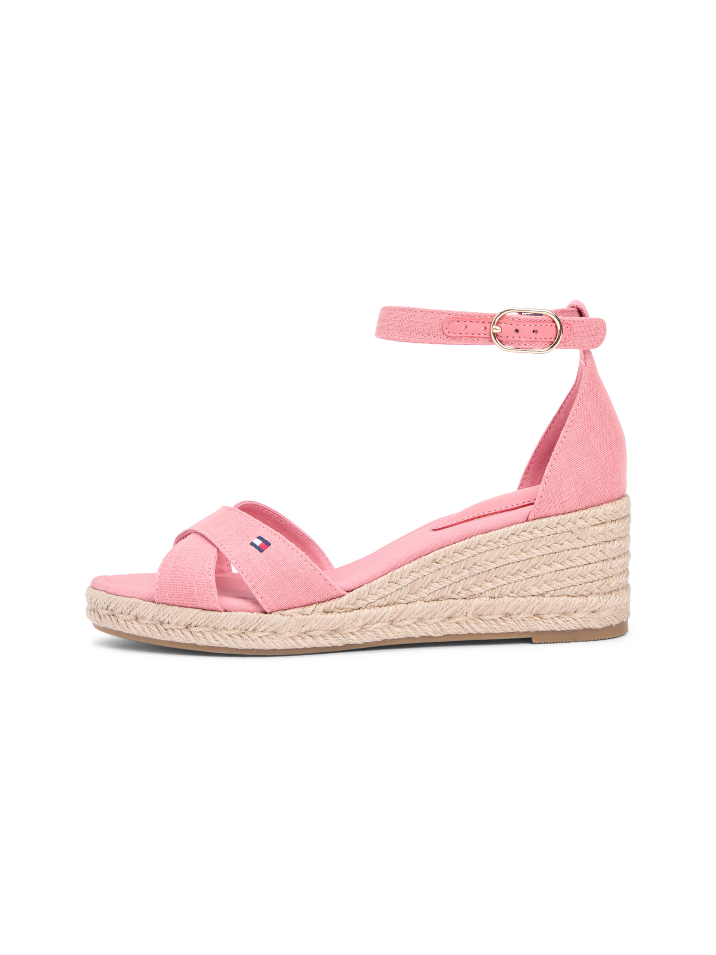 TOMMY HILFIGER Remmisandaalit värissä vaaleanpunainen: etupuoli