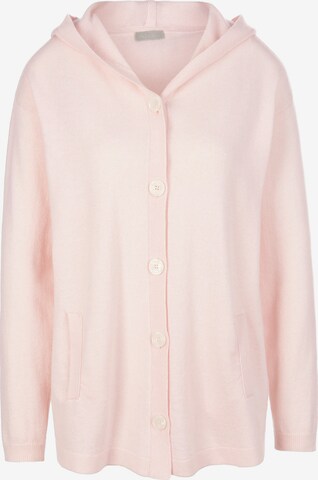 include Knit Cardigan in Pink: front