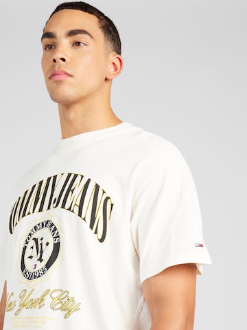 Tommy Jeans - Camiseta en blanco