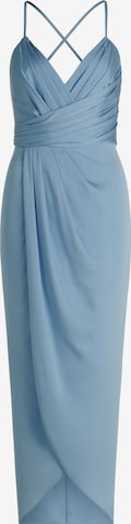 Robe de soirée Vera Mont en bleu : devant