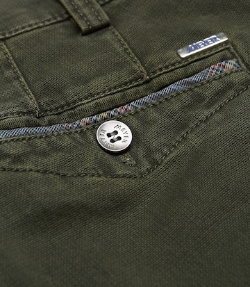 Coupe slim Pantalon chino Meyer Hosen en vert
