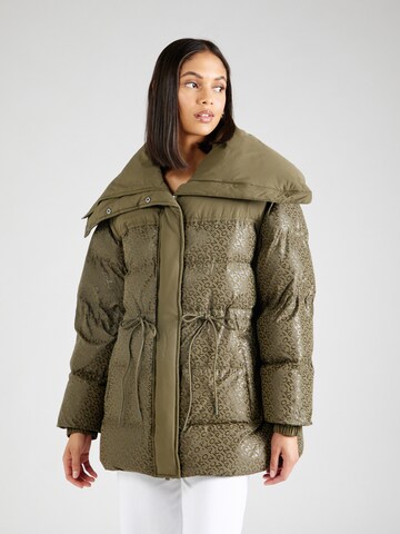 PINKO Winter Jacket 'CONVALIDA' in Green: front