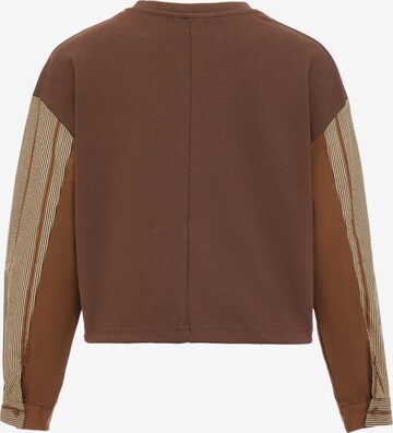 HOMEBASE Sweatshirt i brun