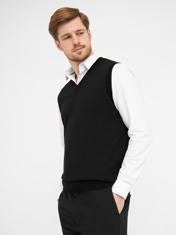 CLIPPER Sweater Vest 'Milan' in Black