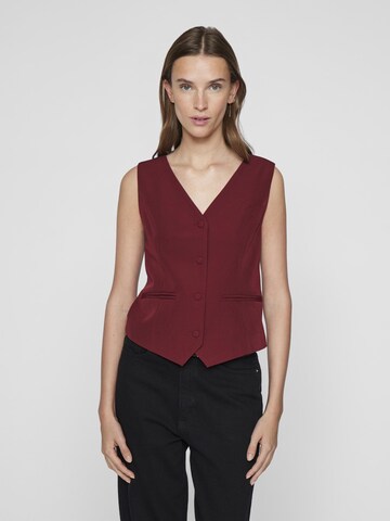 VILA Gilet in Rood: voorkant