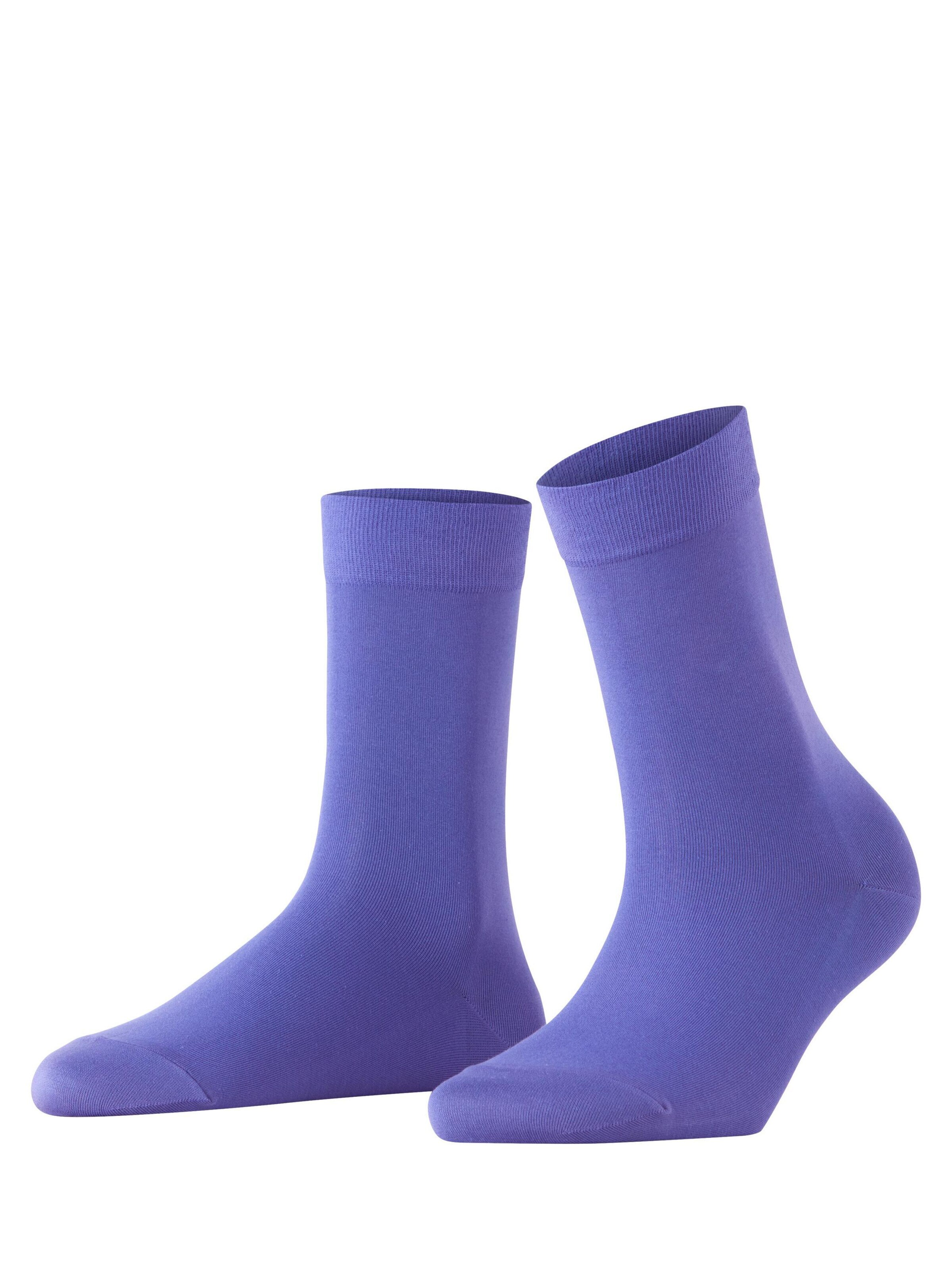 FALKE Socken 'Cotton Touch' in Lila: Vorderseite