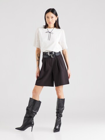 YAS Shirt 'LEX' in White