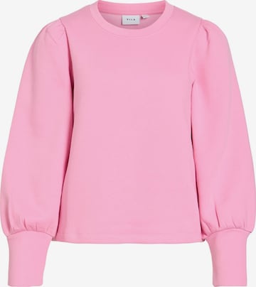 Sweat-shirt 'VIVera' VILA en rose : devant